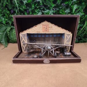 Diorama d'aviation miniature