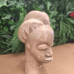 Sculpture Africaine en Pierre de Savon