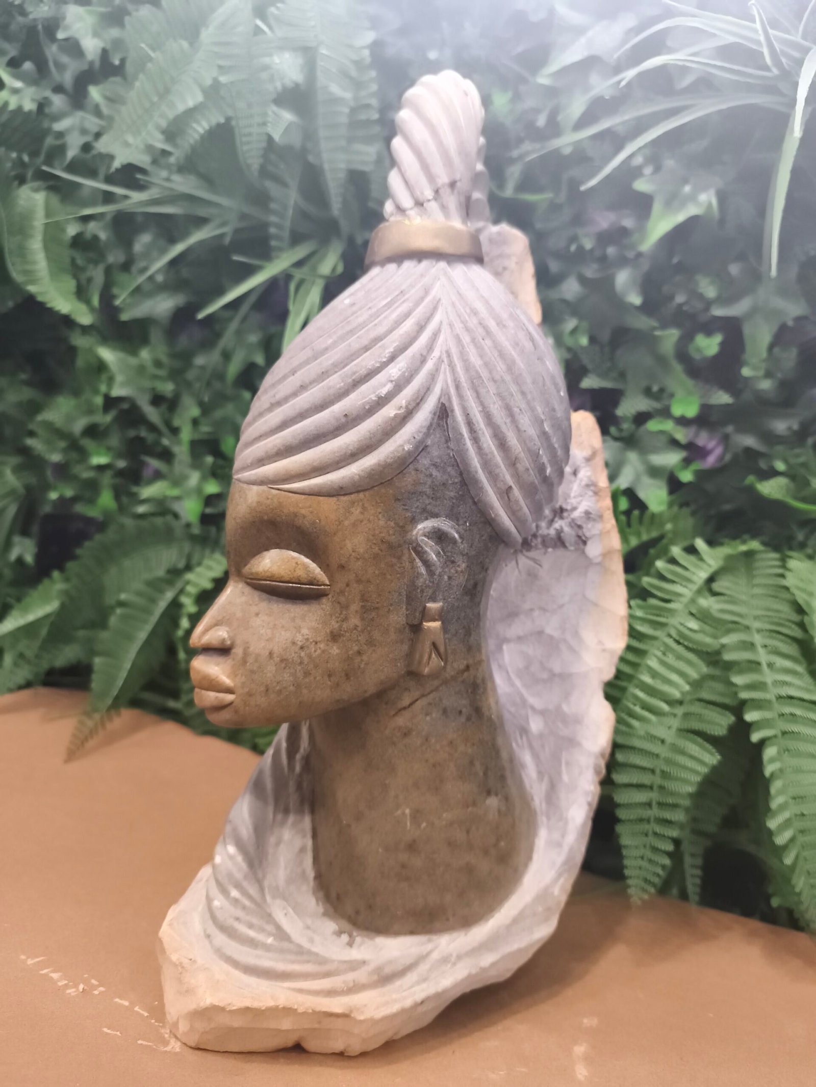 Sculpture Ethnique Africaine en Pierre de Savon